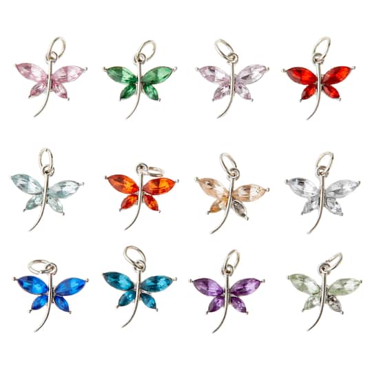 Charmalong&#x2122; Silver Dragonfly Charms By Bead Landing&#x2122;